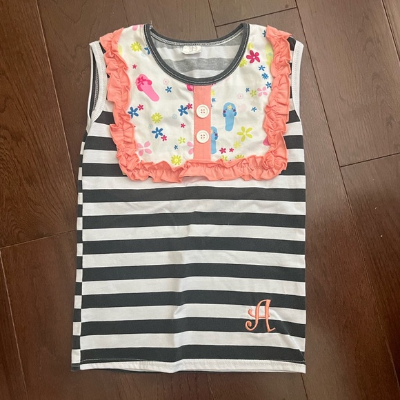 “A” Monogrammed Shirt - Picture 1 of 2